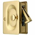 Patioplus Privacy Pocket Door Lock, Satin Brass PA3236150